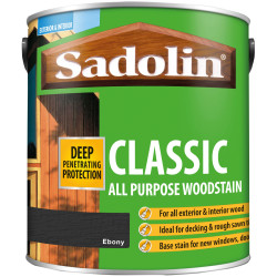 Sadolin 5012903 Classic Wood Protection Ebony 2.5 litre