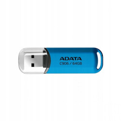 Adata Pendrive C906 64GB USB2.0 niebieski