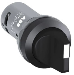 Przełącznik obrotowy-piórkowy 3pozycyjny 22mm 2Z czarny C3SS2-10B-20 1SFA619211R1026