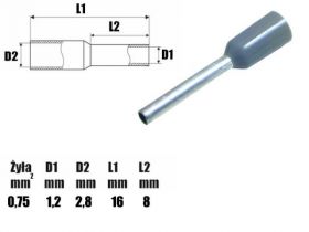 KR07510 KONEKT.RURK.0.75MM