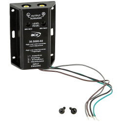 ACV 30.5000-02 adapter high to low level black plastic