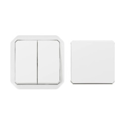 NOWE PLEXO 55 Łącznik typ transformer mechanizm 10 AX - 250V AC biały 069618L