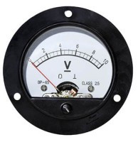 MIER-TABO10V Miernik tablicowy okragły 10VDC - średnica zewnętrzna: 82mm