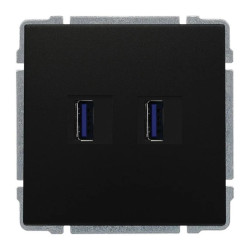 KOS 66 Ładowarka USB podwójna 2x 5V 2A USB 660957