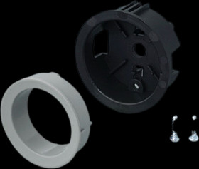 Mounting kit, built-in variant, SK, for rotary knobs size 33, B8733118