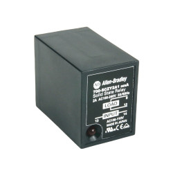 Timer Relay Szyna DIN 100 → 110V ac DPDT 2-stykowy Allen Bradley 0.1 to 10h 700-SCZY Wielofunkcyjne funkcyjny