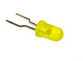 Dioda LED 5mm żółta dyfuzyjna
