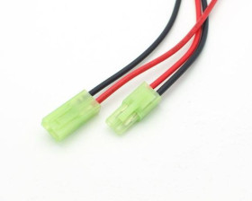 Tamiya mini wtyk+gniazdo z przewodem