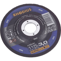 Rhodius 205911 XT 24 Cutting Disc Straight 125mm For Aluminium &amp; Non-Ferrous