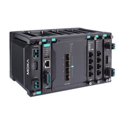 Injektor PoE MDS-G4012-4XGS-T 12-portowy , MOXA Zarządzane