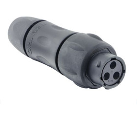 Złącze wielostykowe przemysłowe 3-pinowe Montaż na kablu Gniazdo Souriau Sunbank by Eaton