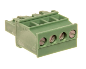 Wtyk śrubowy do płytek drukowanych 4P zielony MVSTBR 2,5/ 4-ST-5,08 1792265 /100szt./