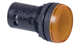 Żarówka sygnalizacyjna LED Żółty 24V ac/dc LED średnica 22mm