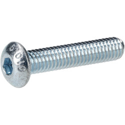 R-TECH 337389 M4 X 20 Hex Socket Countersunk Screws Steel BZP - Pack Of 100