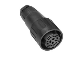 Złącze DIN 14 -pinowe Żeński Montaż na kablu M16 100 V