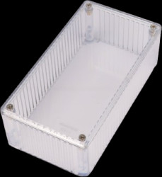 PC enclosure, (L x W x H) 150 x 80 x 50 mm, colorless, IP54, 1591DTCL