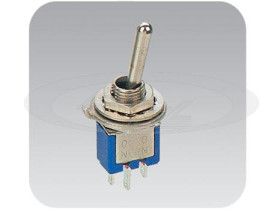 SMTS103 przełącznik dźwigniowy pojedynczy, do lutowania przewodów; ON-OFF-ON; SPDT 3P 3A 125V 1.5A 250V
