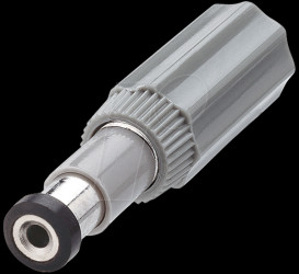10450 DC power plug, straight, Øi = 1.98 mm, Øa = 6.0 mm, DIN