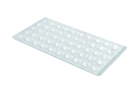 Amortyzator silikonowy naklejany 7x1,5mm 100 sztuk CB-74310