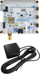 Zestaw rozwojowy czujników, X-STM32MP-GNSS1, do uzytku z: Arduino, Płytka rozszerzeń, GNSS And Inertial Sensors