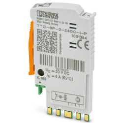 Ochronnik przepięciowy, montaż Szyna DIN Wtyk zabezpieczenia przeciwprzepięciowego, -40 → +80 °C., Phoenix