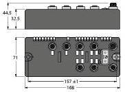 Rozdzielacz czujnik / element wykonawczy, aktywny Turck BLCCO-6M12L-4AI-VI-2AO-I 6811318 1 szt.