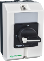 Main switch, rotary actuator, 3 pole, 16 A, (W x H x D) 90 x 146 x 131 mm, VBF01GE