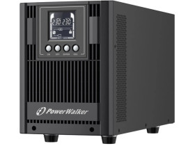 UPS POWERWALKER ON-LINE 2000VA AT 4X FR OUT, USB/RS-232, LCD, TOWER, EPO VFI 2000 AT FR