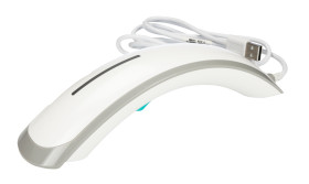 Czytnik kodów kreskowych, Skaner kodów kreskowych laserowy, USB