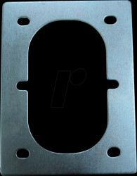 Trailer - Lashing recess, counter plate