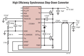 30μA I Synchronous Step-Down Controller