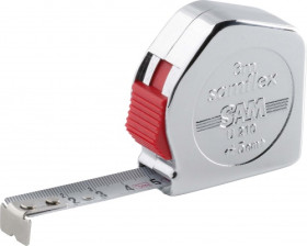 Miara taśmowa dł. 5m SAM szer. 19 mm Jednostki metryczne