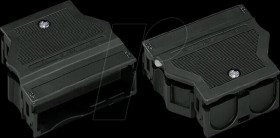 770-505 WINSTA® MIDI, strain relief housing, 5-pole for 2 lines