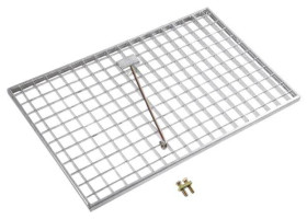 Siatka podłogowa Hager (S x W) 590 mm x 45 mm stal 1 szt.