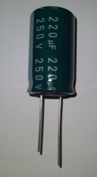Kondensator elektrolityczny 220uF 250V 22x38 mm 85' SAMSUNG cena netto