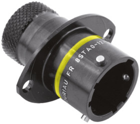 Złącze wielostykowe przemysłowe 43-pinowe, panelowe Gniazdo Souriau Sunbank by Eaton