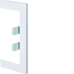 tehalit.BRP Maskownica przebicia 65x130, stalowa, biała BRP65130W9016