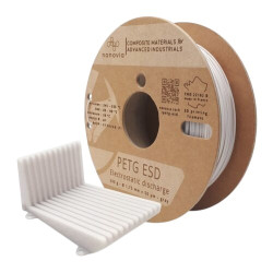 Filament do drukarki 3D PET-G ESD Ø 2.85mm 500g Szary NANOVIA