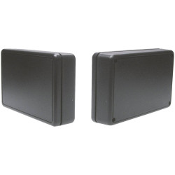 Strapubox 2006SW Enclosure ABS Black Universal 1Piece