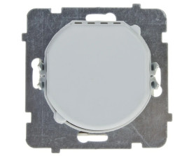 AS Ściemniacz przyciskowo-obrotowy /żarowy i halogenowy/ ecru ŁP-8G/m/27