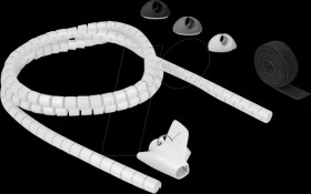 18392 Cable management set, 3 types, 5 pieces