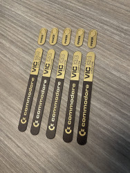 VIC20 Gold Edition Badge thick 0,5mm Limited stock