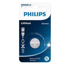Bateria CR1620 PHILIPS 3V litowa 106130