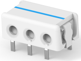 Connector, 3 pole, pitch 0.16 mm, straight, natural, 1-2106751-3