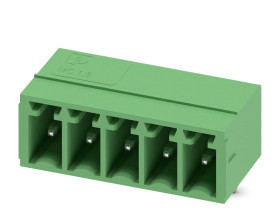 Wtyk PCB 5-pinowe raster: 3.5mm -rzędowe Phoenix Contact Przepust Męski 8.0A 250.0 V.