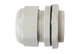 Dławnica kablowa poliamidowa PG29 IP68 DP 29/H szara E03DK-01030100701