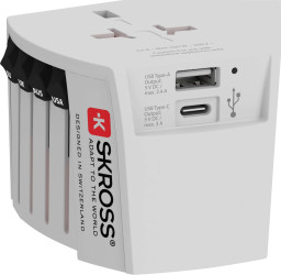 Adapter podróżny Skross 1302962 MUV USB (AC)