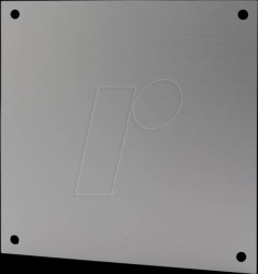 27000500 Aluminium front panel