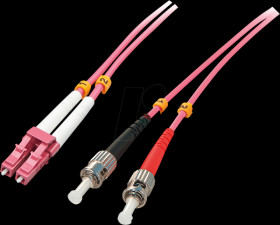 46353 Fibre optic cable LC/ST OM4 50/125µm 5m