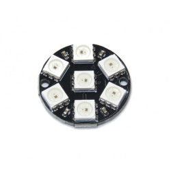 7 Bits Ring RGB LED Matrix WS2812B - 5050 LEDs